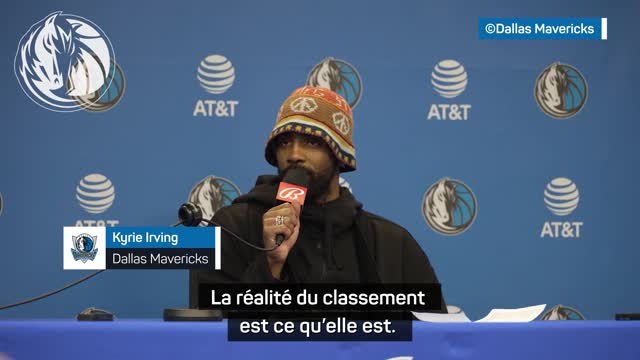 Mavericks - Irving : “On ressent la pression du classement”