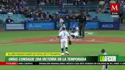 Julio Urías lanza 6 innings en blanco en triunfo de los Dodgers sobre Rockies