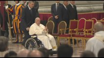 Il Papa celebra la messa del Crisma del Giovedì santo