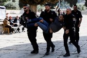 Les images des violences à la mosquée Al Aqsa de Jérusalem