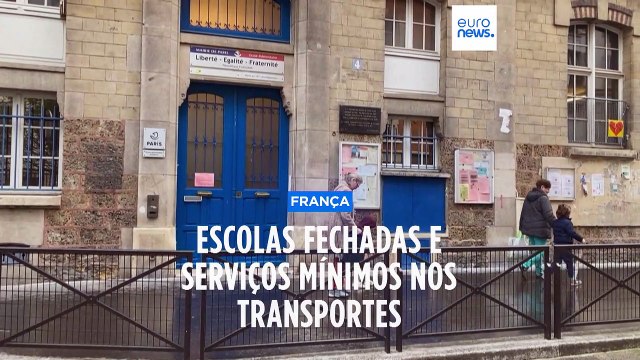 11º dia de protestos em França contra a reforma das pensões