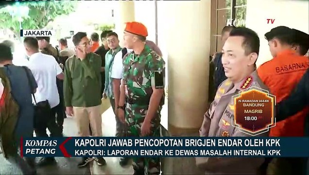 Kapolri Angkat Bicara soal Pencopotan Direktur Penyelidiki KPK Brigjen Endar