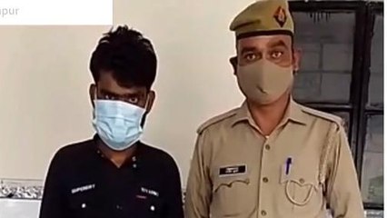 हापुड़: गांजा बेच रहे तस्कर को पुलिस ने धर दबोचा, लाखों की बताई जा रही कीमत