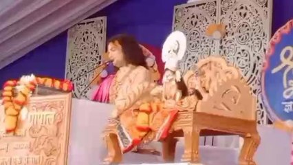 कथावाचक अनिरुद्ध आचार्य को मिली जान से मारने की धमकी,बढ़ाई गई सुरक्षा