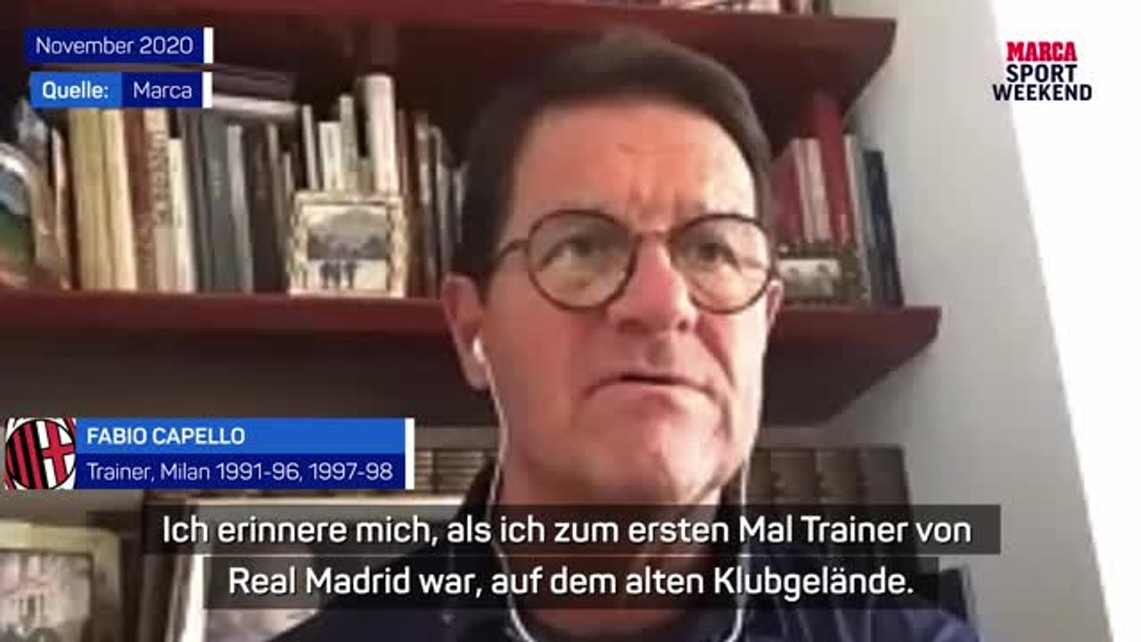 Capello: 'Berlusconi hatte eine Zukunftsversion'