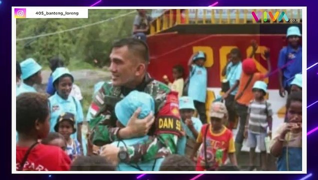 Prajurit Yonif 405/SK Bikin Tangis Masyarakat Papua Pecah