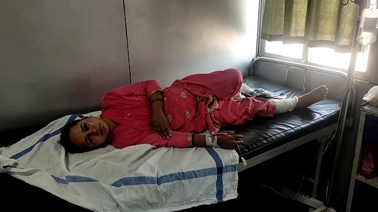 बंदूक से चली गोली, एक महिला घायल