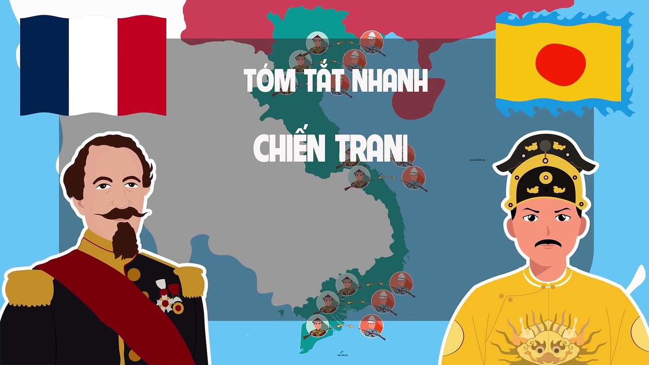 Chiến Tranh Pháp Đại Nam Tóm tắt lịch sử Việt Nam