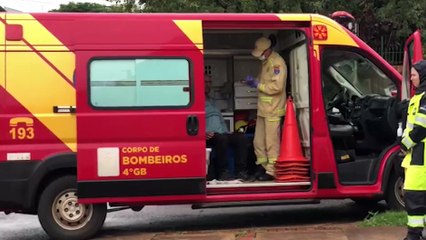 Mais um capotamento é registrado no perímetro urbano de Cascavel