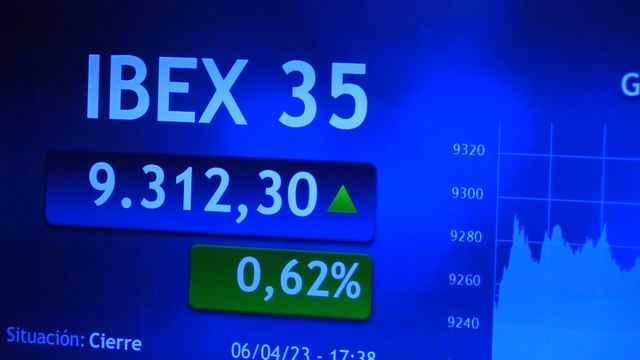 El IBEX 35 sube 0,62 % y cierra por encima de los 9.300 gracias a la banca