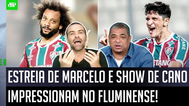 Gente, o Marcelo é MUITO ACIMA DA MÉDIA! E o Cano pra mim é... Estrelas do Fluminense IMPRESSIONAM