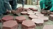 How Paver Blocks are Made | Concrete Tuff Tile || Pavement Blocks Making in Factory || Pure Skill