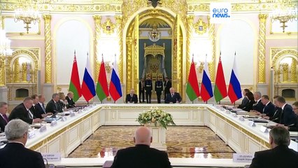 Putin y Lukashenko, cada vez más unidos | Los presidente ruso y bielorruso refuerzan su cooperación