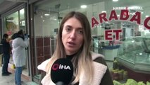 İstanbul'da bir kasap dükkanında dehşet anları: Kimliği belirsiz kişiler kurşun yağdırdı