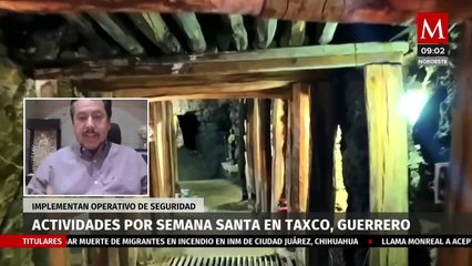 Mario Figueroa invita a actividades por Semana Santa en Taxco, Guerrero