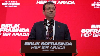 İmamoğlu: İBB ve devlet kurumları topluma aittir