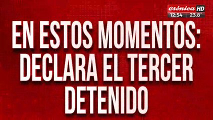 Indagan al tercer detenido por el crimen del colectivero Daniel Barrientos