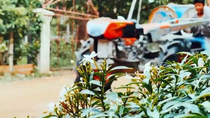 Darius Rides on Tractor  Kids Pretend Play riding on Truck Toys gathering watermelon