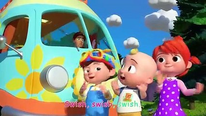 Wheels on the Camper Van - CoComelon Nursery Rhymes & Kids Songs