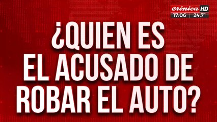 Crimen del colectivero: ¿Quién es el acusado de robar el auto?