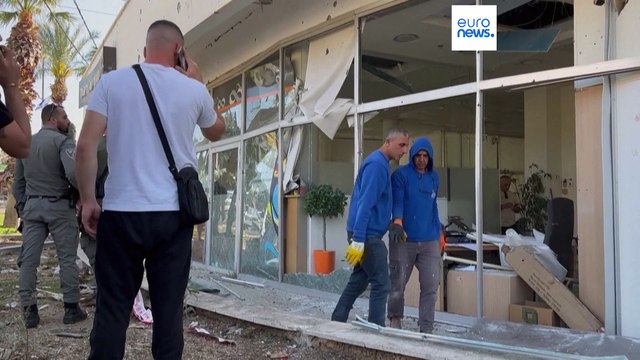 LLuvia de cohetes sobre Israel lanzados desde el Líbano