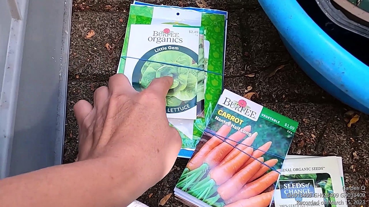 Vegetable Seeds Part 1