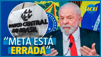 Lula critica juros e responde presidente do Banco Central