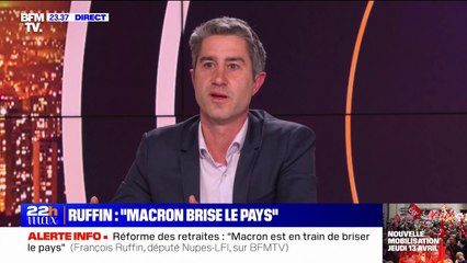 François Ruffin: "On veut produire de l'ordre joyeux"