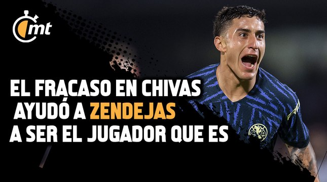 Fracaso en Chivas ayudó a Alejandro Zendejas a brillar con el América