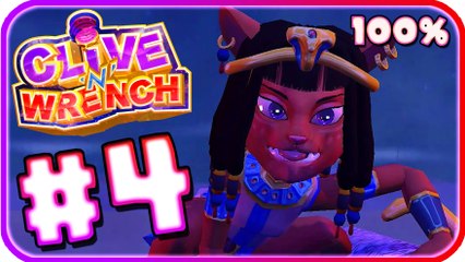 Clive 'N' Wrench Walkthrough Part 4 (PS4) 100% - Tempus Tombs