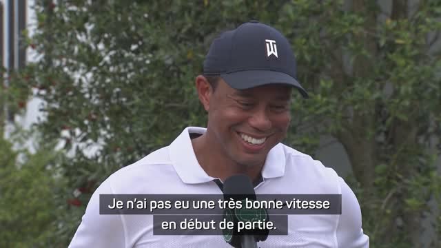 Masters - Woods : Je dois m'accrocher