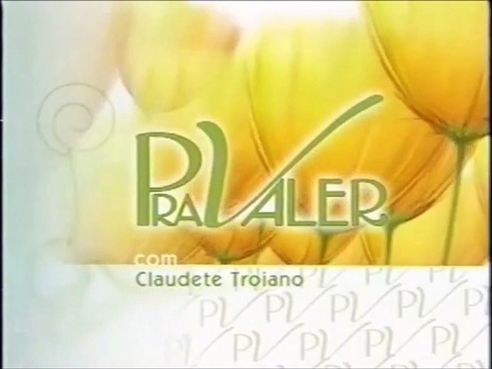 Vinheta de patrocínio | Pra Valer • Band, 31/01/2007 (alta qualidade)