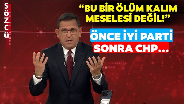 Önce İYİ Parti Sonra CHP... Fatih Portakal Parti Binalarına İsabet Eden Kurşunları Sert Eleştirdi!