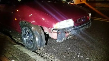 Motociclista fica ferida em acidente de trânsito no São Cristóvão