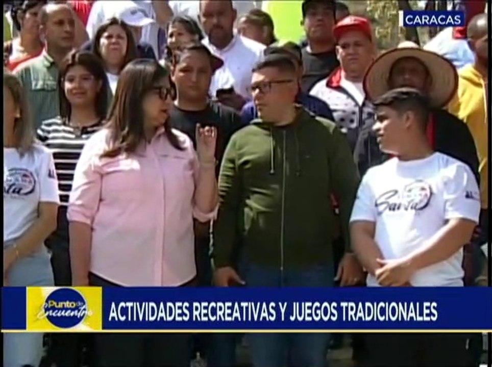 Gobierno de Caracas invita a la recreación y a disfrutar de los juegos tradicionales en Los Próceres