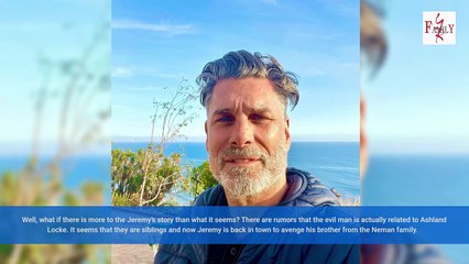 Jeremy Is Ashland Long Lost Brother Who Died & Seeks Revenge Young and the Restl