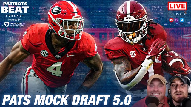 Patriots Beat: Patriots Mock Draft 5.0