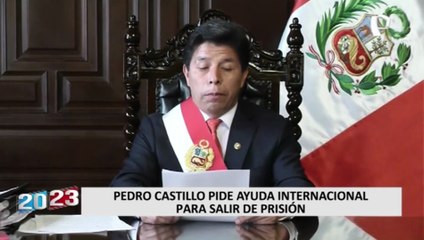 El discurso victimista que estaría utilizando Castillo para salir de prisión: pide ayuda a la justicia internacional