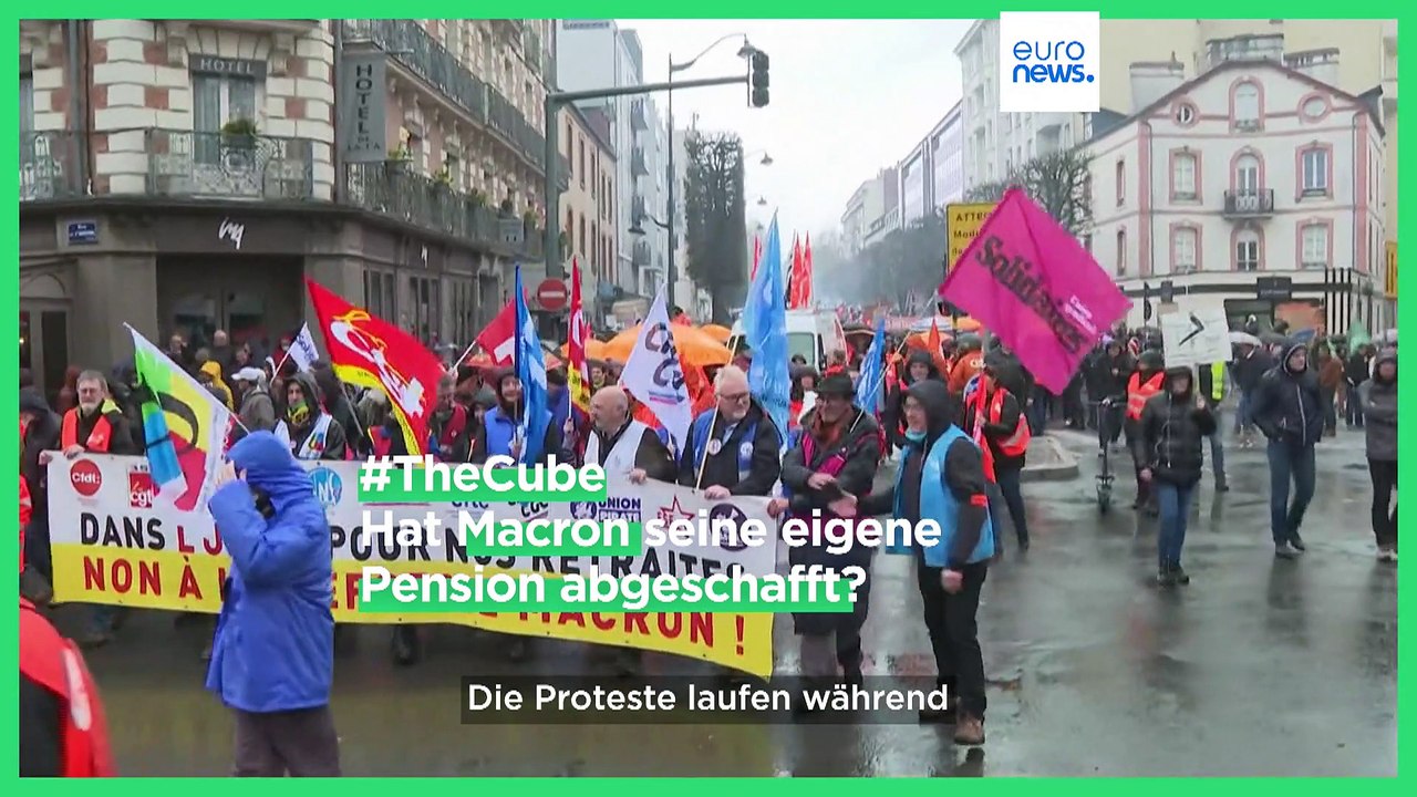 #TheCube: Macron verzichtet auf seine Präsidentenpension - alles nur heiße Luft?