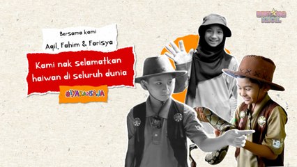 Kalau Suka Haiwan Jadilah Animal Ranger | BK #IyakanSaja | BINTANG KECIL