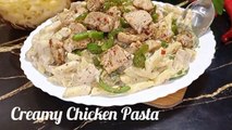 Creamy Chicken Pasta Recipe by kitchen with zara