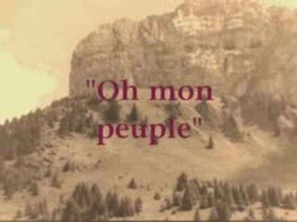 Extrait Sermon d'Adieu. l'Originale