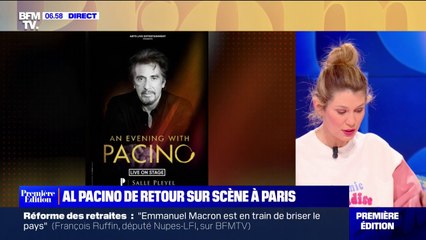 Al Pacino de retour sur une scène parisienne le 25 avril
