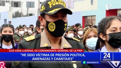 Luis Vera Llerena afirma que detención de Yenifer Paredes ocasionó su destitución