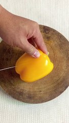 Bell Pepper _ Tomato Decoration Idea for Food Garnish _vegetables _carving _fruit _amazing _