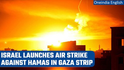 Download Video: Israel launches air strike in Gaza Strip against Hamas after rocket attacks | Oneindia News