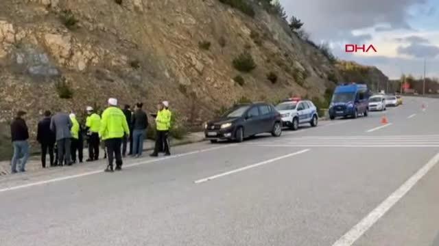 ÇORUM'DA AYNI YERDE İKİ FARKLI KAZA 2 YARALI
