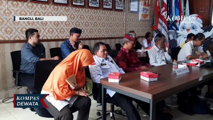 KPU Bangli Tetapkan Daftar Pemilih Sementara