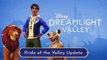 Disney Dreamlight Valley – Trailer mise à jour Fierté de la vallée avec Simba et Nala