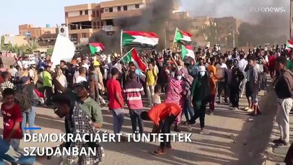 Vízágyúval és könnygázzal oszlatták a szudáni demokráciapárti tüntetést